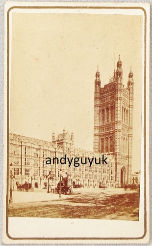 Cdv houses parliament london - parliament,