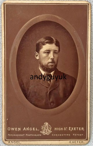 Cdv chromotype handsome young - chromotype,
