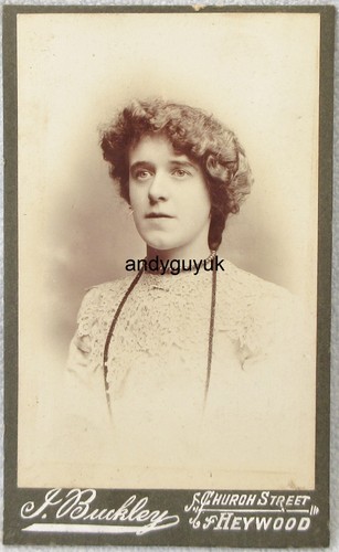 Cdv lady necklace - necklace, buckley
