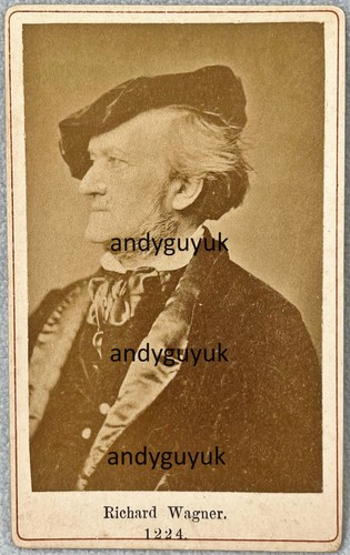 Cdv richard wagner composer - cdv,