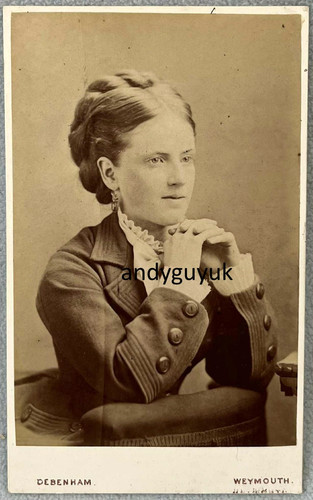 Cdv beautiful young lady - beautiful,