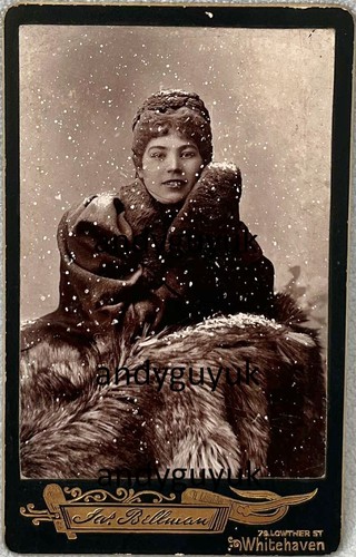 Cdv lady artificial snow - cdv, storm