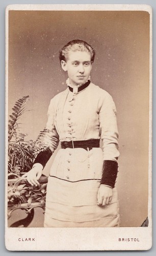 Cdv victorian lady - lady, de
