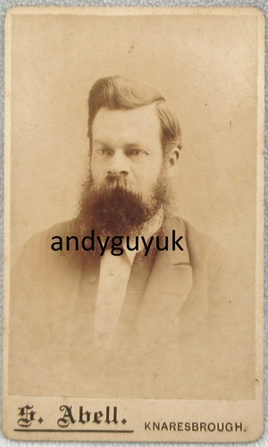 Cdv gentleman beard abell - by,