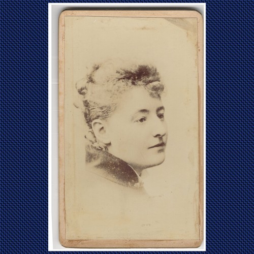 Cdv victorian woman portrait - cdv,