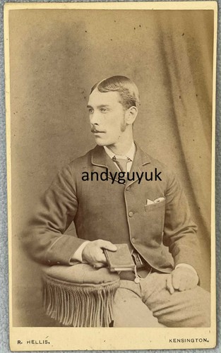 Cdv handsome dapper young - handsome,