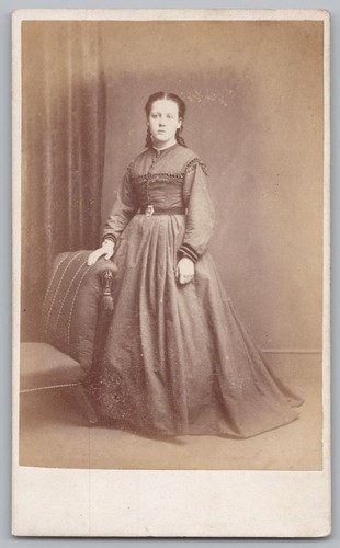Cdv victorian lady - cdv,