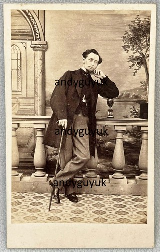 Cdv handsome dapper gentleman - cdv,