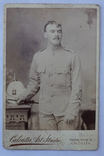 Cabinet card soldier - of, of