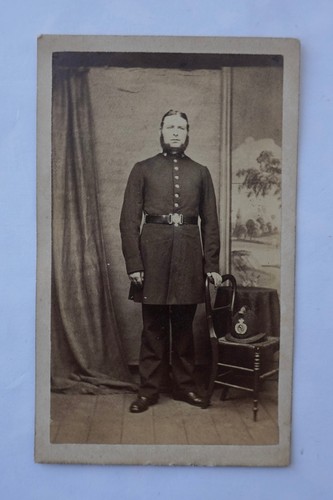 Cdv victorian policeman - of,