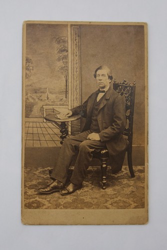 Cdv seated victorian - of, man