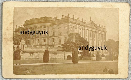 Cdv chatsworth house - cdv,