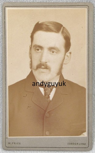 Cdv man moustache - man, martin