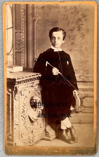 Cdv boy velvet - boy, in