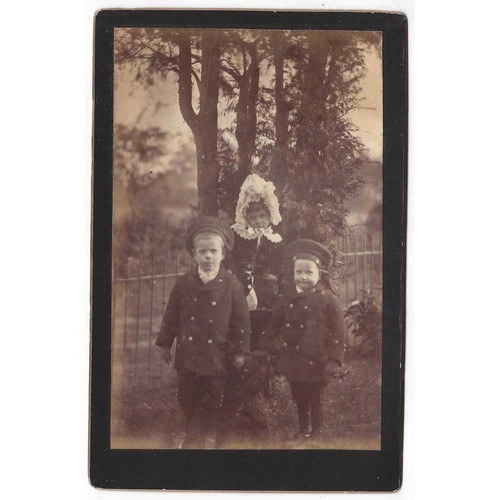Cabinet card photograph - cabinet,