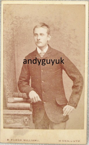 Cdv young gentleman tudor - by,