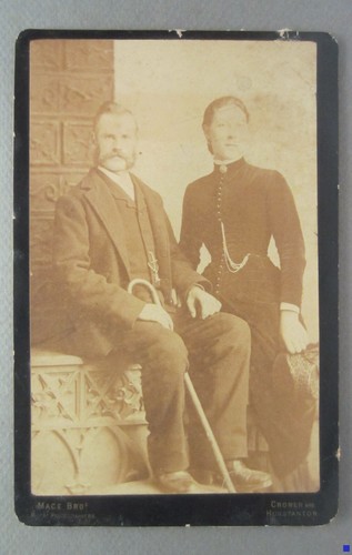 Victorian cabinet portrait - victorian,