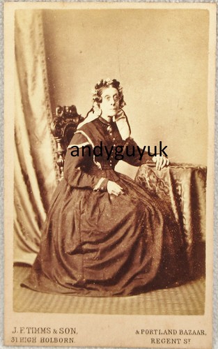 Cdv very elderly lady - very,