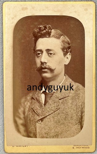 Cdv wright blackpool - by,