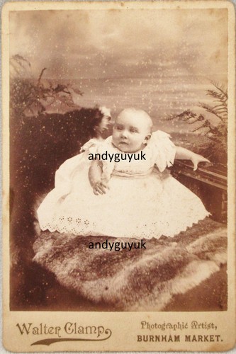Rare cabinet card walter clamp - walter,